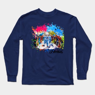 Real Life Heroes Long Sleeve T-Shirt